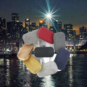 Bolsos de mano de lujo para fiestas nocturnas con lentejuelas y detalles metálicos estilo pipoca, clásicos y casuales con pedrería y o - Product Image 3