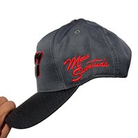 Gorra de Béisbol Personalizada OEM con Pedrería, 5 Paneles, Logotipo Bordado en 3D, Forro de Satén y Gamuza, para Exteriores