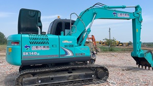 รถขุดตีนตะขาบ Kobelco SK140LC-8 มือสอง ขนาด 14 ตัน ระบบไฮดรอลิก ของแท้จากญี่ปุ่น - Product Image 1