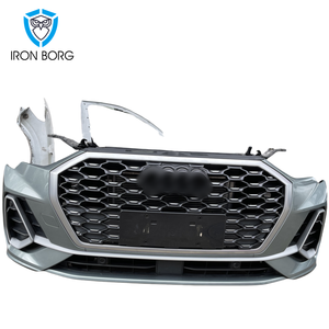 Adecuado para Audi <span class=keywords><strong>Q3</strong></span> Premium <span class=keywords><strong>S</strong></span> <span class=keywords><strong>Line</strong></span> 45 2,0 T 2020-2023 Parachoques delantero Cara delantera Kit de carrocería delantera Halfcat Kit completo - Product Image 2