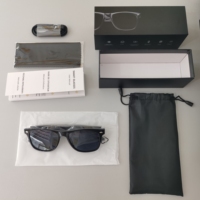 Lunettes intelligentes E13 AI sans fil, lunettes de soleil anti-lumière bleue, verres à charge magnétique, lunettes de sport d'extérieur