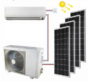 Climatiseur solaire mural 18000 Btu 48 V hors réseau, alimenté par énergie solaire pour maison, hôtel, école YF-ACDC-12K/18K/24K - Product Image 5