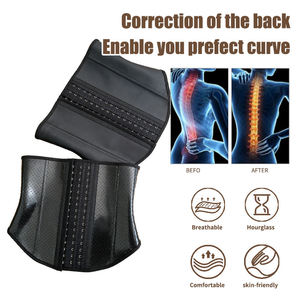 Ceinture de maintien lombaire respirante LANGQIN personnalisable avec logo, redresseur de dos, correcteur de posture, compression abdominale, serre-taille – Vente en gros - Product Image 3