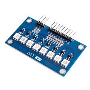 โมดูลไฟ LED น้ำไหล HW-43 5050 RGB สีสันครบถ้วน ชิปเดี่ยว บอร์ดพัฒนาหลอดไฟน้ำ โมดูล LED - Product Image 3