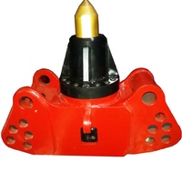 FAE FAPB-606 Briseur/Coupeur de pieux hydrauliques cylindriques pour machines de construction, démolition, cylindre de déchiquetage, concasseur de roche pour fondations, machines de construction hydrauliques