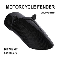 Echter Carbonfaser-Hinterradstoßdämpfer-Schutzblech für Sur-Ron Light Bee X/S Elektro-Offroad-Dirtbike – Aftermarket-Mod-Upgrade-Teil