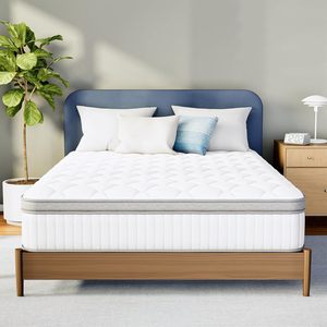 Ventes d'usine de matelas hôteliers mixtes à ressorts ensachés de grande taille, mousse haute densité et mousse à mémoire de forme compressée - Product Image 1