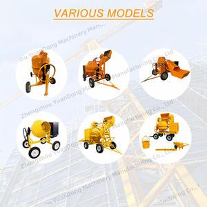 <span class=keywords><strong>Hormigonera</strong></span> Autocargable Móvil de 500L con Elevación por Cable Metálico, Tolva con Carro y Pórtico - Product Image 5