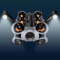 La détection du barrage de sauvetage sous-marin M2 PRO MAX comprend un drone robot d'inspection de récupération sous-marine vidéo Sonar DVL UAV 4k HD