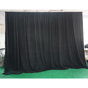 Telescopic <b>backdrop</b> <b>stand</b> kit drape and pipe for exhibition booth - Product Image 1