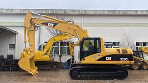 Excavatrice sur bateau d'occasion Caterpillar 320CL 20 tonnes, boîte de vitesses, pompe à engrenages, roulement Kawasaki Japon, drague PLC Shanghai, vente chaude - Product Image 5