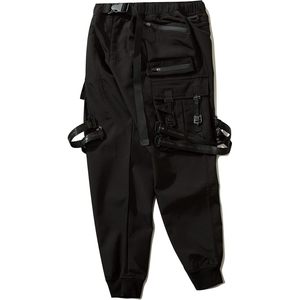 Pantalones Cargo FOXA para Hombre, Estilo Techwear, Poliéster y Nailon, Múltiples Bolsillos, Transpirables, Estilo Urbano - Product Image 5