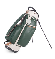 2023 cuir personnalisé GOLF CADDIE sac PU cuir matériel origine golf chariot sac