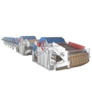 factory direct sales recycling waste textiles cotton clothes recycling machine production line opening machine cleaning machine
