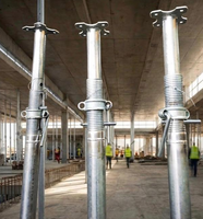 Étais de coffrage diagonaux réglables en aluminium galvanisé à chaud et thermolaqué pour la construction – Accessoire de ponte de chantier innovant
