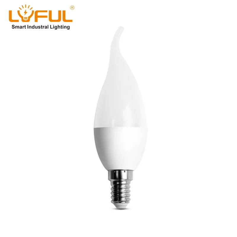 Led Candle Lights E27 E14 Cheap Mini Mirror Led Candle Bulb China for Decoration 3W 5W 6W 7W Lighting and Circuitry Design ROHS