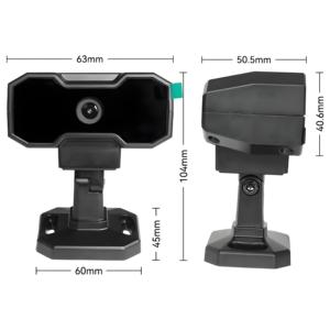 Caméra de surveillance conducteur IA 1080P HD DMS grand angle avec reconnaissance faciale et <span class=keywords><strong>d</strong></span>étection de fumée et <span class=keywords><strong>d</strong></span>'utilisation de téléphone pour flotte de camions - Product Image 6