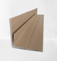 Protection d'angle en papier kraft brun imperméable, étiquette de palette en carton ondulé, impression de carton pour boîte