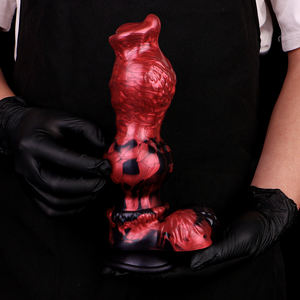 Dildos anaux animaux Loup/Chien Énorme Pénis avec ventouse Gros godemichet Anal Monstre Géant Bite Adultes Fournitures pour Hommes Femmes - Product Image 1