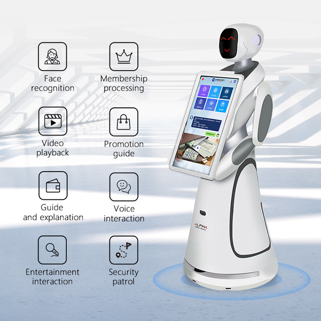 AI Reception  Amy Reception Robot Service Robot Intelligent Robot Hospitality Robot Customer Service Robot Autonomous Robot