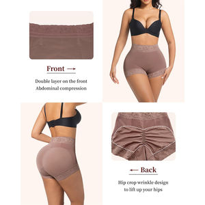 Pantaletas Levanta Glúteos para Mujer, Faja de Control de Abdomen de Cintura Alta, Ropa Interior Reductora con Efecto Push-Up - Product Image 2