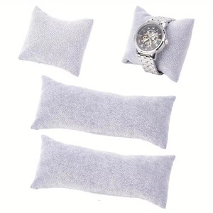 Velvet Watch <b>Pillow</b> Bracelet Display Prop Jewelry Rack Desktop Flannel Inner <b>Pillow</b> Small Cushion Watch Box Insert - Product Image 4
