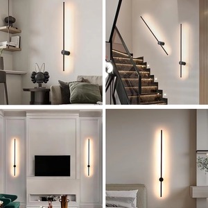 Có thể sạc lại 3 wát LED tường sconces với điều khiển từ xa pin hoạt động 360 ° xoay cho phòng khách hành lang phòng ngủ - Product Image 5