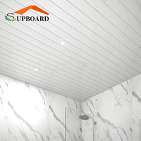 Joints décoratifs Panneaux de plafond en PVC U Clip pour salle de bain