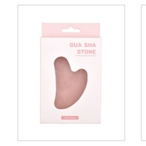 High Quality Rose Quartz <b>Jade</b> <b>Roller</b> Gua Sha Set with Box - Product Image 4
