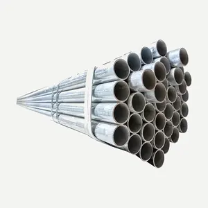 Werkspreis verzinktes rundes Stahlrohr GI-Rohr vorverzinktes Stahlrohr zur Dekoration