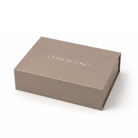 Cajas de Regalo de Cartón Ecológicas Plegables con Cierre Magnético, Estilo Libro de Lujo con Logotipo Personalizado para Ropa