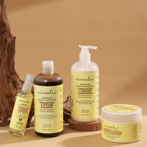 Champú de Etiqueta Privada para Cabello Rizado, Anticaída, Natural, Orgánico, con Biotina y Aceite de Ricino Negro Jamaicano - Product Image 2
