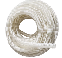 Tuyau de ventilation rigide en PU transparent, tuyau industriel rigide en PVC renforcé de tissu, 100/400 mm, pour ventilation et aspiration