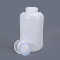 Bouteille en plastique HDPE de 5 L de haute qualité avec bouchon à vis, type de conteneur scellable pour détergent liquide, vente en gros