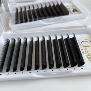 Extensions de <span class=keywords><strong>cils</strong></span> en camélia L M LC LD LB C D CC DD Curl 0.03 0.05 0.07mm en PBT coréen, naturelles, douces, faites à la main, pour un volume accru - Product Image 3