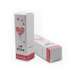 กล่องลิปสติกรักษ์โลกแบบพับได้ พิมพ์ด้วยหมึกจากถั่วเหลือง และทำจากกระดาษแข็งย่อยสลายได้ สำหรับแบรนด์รักษ์โลก - Product Image 1