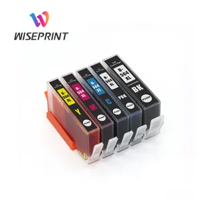 Wiseprint兼容HP564 564 XL 564XL高级彩色墨盒，适用于惠普Photosmart 5520 6510 7510 7520打印机