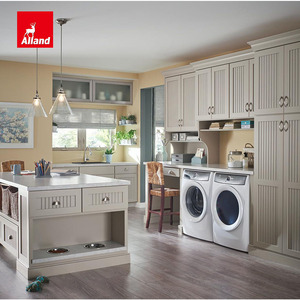 Armoire de bureau Alland Tillman Heights Maple <span class=keywords><strong>Chai</strong></span> <span class=keywords><strong>Latte</strong></span> Pewter Highlight, îlot de nourrissage pour animaux, armoire de buanderie pour <span class=keywords><strong>maison</strong></span> personnalisée - Product Image 1