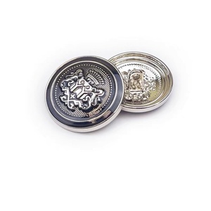 กระดุมโลหะคุณภาพสูงแบบกำหนดเอง ชุบเคลือบอย่างเป็นมิตรต่อสิ่งแวดล้อม ขายส่งสำหรับเสื้อแจ็คเก็ตผู้ชาย - Product Image 5