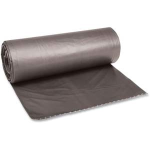 Boardwalk 528 - Bolsas de Basura Desechables Grandes de 60 Galones, 38 x 58.95mil, Gris, Plástico Biodegradable, 4 Rollos/CT - Product Image 2