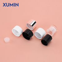 Bouteille à bouchon à vis en plastique de luxe en gros durable 100ml bouteille de toner PET cosmétique givrée pour produit de soin de la peau
