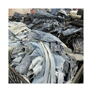 กางเกงยีนส์มือสองผ้าขี้ริ้วผ้ายีนส์มือสอง - Product Image 3