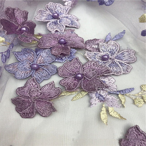 Высококачественная индийская Свадебная вышитая Цветочная сетчатая ткань мятно-зеленая синяя настраиваемая - Product Image 6