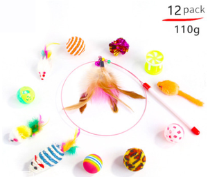 Juego de juguetes para gatos y mascotas, plumas de ratón de diseño múltiple, venta al por mayor - Product Image 4