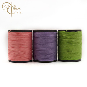 Bracelet en <span class=keywords><strong>lin</strong></span> et coton, broderie changeante <span class=keywords><strong>de</strong></span> <span class=keywords><strong>couleur</strong></span>, 0.55mm, collier tressé, <span class=keywords><strong>fil</strong></span> <span class=keywords><strong>de</strong></span> cire pour vêtements, vente en gros, 36s - Product Image 2