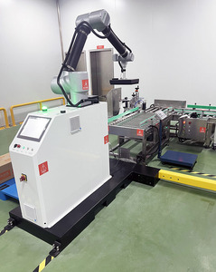 Palletizing <span class=keywords><strong>Robot</strong></span> palletizing chọn tải cánh tay <span class=keywords><strong>robot</strong></span> bàn giao Gripper hợp tác <span class=keywords><strong>palletizer</strong></span> - Product Image 1