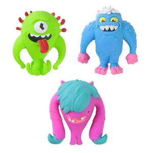 Creative Monster Snow Novelty Squeeze Toy Fun Fidget Stretchy TPR Soft Rubber Sand Certified Stress Relief Toy 14cm JINFENG <b>Boys</b> - Product Image 6