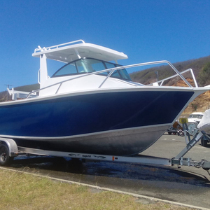 Pantoon-barco de pesca <span class=keywords><strong>jet</strong></span> ski, barco de pesca con cabina de aluminio certificado, nuevo diseño - Product Image 5