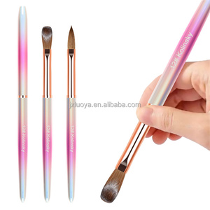 <span class=keywords><strong>Mejor</strong></span> <span class=keywords><strong>Pincel</strong></span> Profesional Kolinsky <span class=keywords><strong>para</strong></span> <span class=keywords><strong>Uñas</strong></span> Acrílicas y Nail Art Kit de Pinceles Acrílicos Rosados <span class=keywords><strong>para</strong></span> Uso Cosmético - Product Image 2