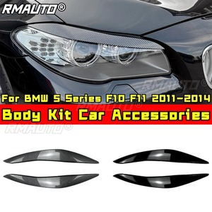Pestañas Decorativas para Faros Delanteros de Automóvil, Adornos para Faros Delanteros, Accesorios para Automóviles BMW Serie 5 F10 F11 2011-2014 - Product Image 1